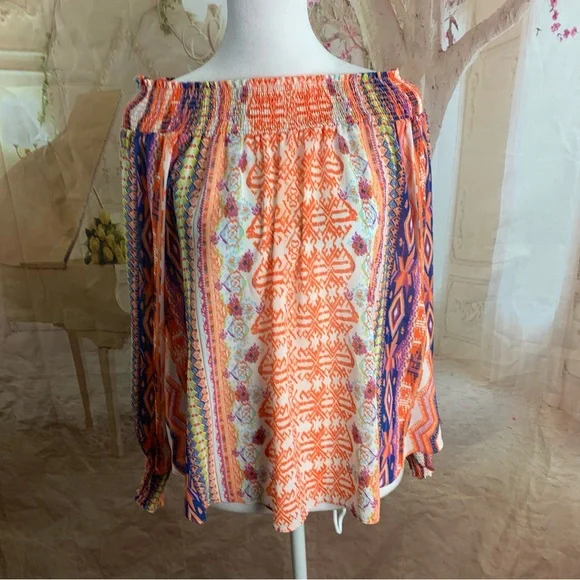 RAMY BROOK off shoulder Blouse - Picture 2 of 10